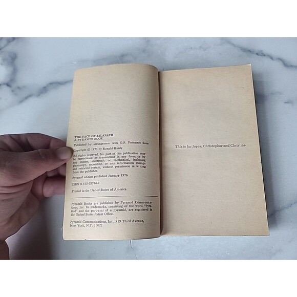 The Face Of Jalanath By Ronald Hardy Paperback - Picture 4 of 10